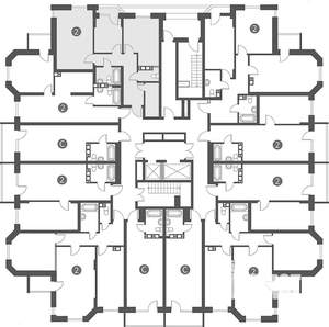 2-к квартира, вторичка, 64м2, 17/17 этаж