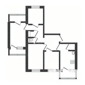 4-к квартира, вторичка, 125м2, 2/10 этаж