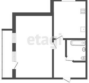 1-к квартира, вторичка, 36м2, 4/5 этаж