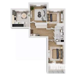 3-к квартира, вторичка, 72м2, 13/16 этаж