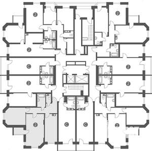 2-к квартира, вторичка, 71м2, 2/17 этаж