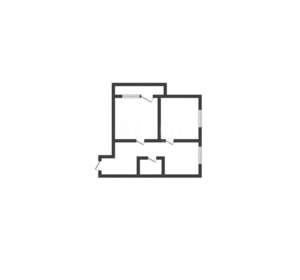 2-к квартира, вторичка, 46м2, 9/12 этаж