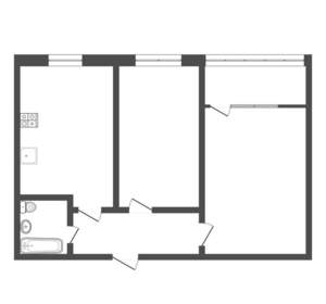 2-к квартира, вторичка, 62м2, 4/9 этаж