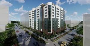 1-к квартира, вторичка, 42м2, 6/9 этаж