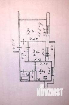 2-к квартира, вторичка, 54м2, 4/9 этаж