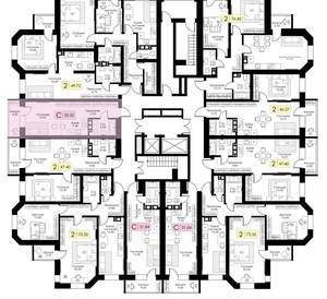 Студия квартира, вторичка, 33м2, 14/17 этаж