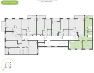 2-к квартира, вторичка, 63м2, 7/10 этаж