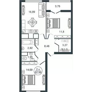 Фото квартиры на продажу (1)
