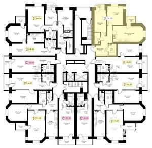 Студия квартира, вторичка, 33м2, 17/17 этаж