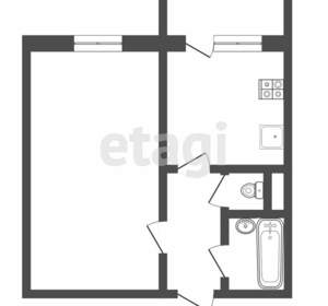 1-к квартира, вторичка, 35м2, 1/10 этаж