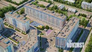 1-к квартира, строящийся дом, 39м2, 7/10 этаж