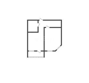 1-к квартира, вторичка, 45м2, 6/10 этаж