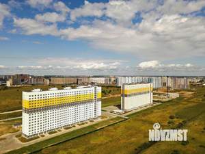 2-к квартира, строящийся дом, 56м2, 11/17 этаж