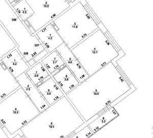 2-к квартира, вторичка, 60м2, 8/9 этаж