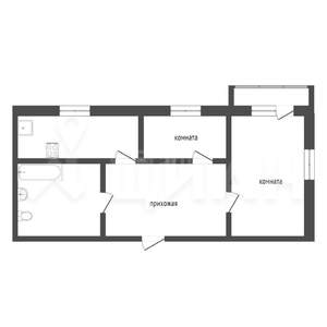 2-к квартира, вторичка, 41м2, 3/5 этаж