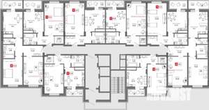 1-к квартира, вторичка, 45м2, 9/22 этаж