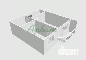 1-к квартира, вторичка, 48м2, 2/18 этаж