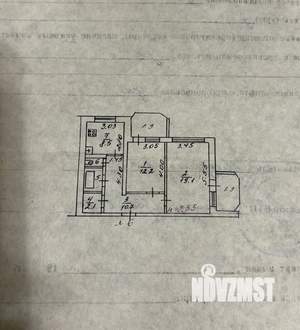 2-к квартира, вторичка, 56м2, 2/12 этаж