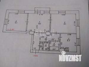 3-к квартира, вторичка, 72м2, 4/5 этаж