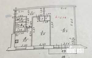 2-к квартира, вторичка, 45м2, 3/5 этаж