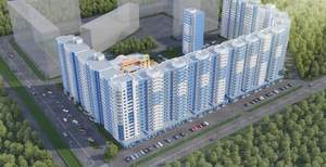 1-к квартира, вторичка, 41м2, 14/16 этаж