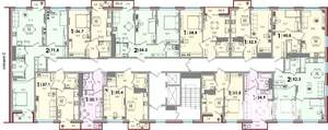 2-к квартира, вторичка, 52м2, 3/16 этаж