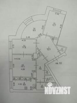 Студия квартира, вторичка, 94м2, 2/4 этаж