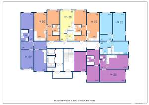 3-к квартира, сданный дом, 68м2, 15/15 этаж