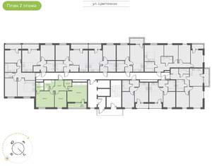 2-к квартира, вторичка, 67м2, 2/16 этаж