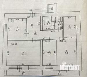 4-к квартира, вторичка, 103м2, 2/5 этаж