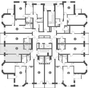 2-к квартира, вторичка, 47м2, 2/17 этаж