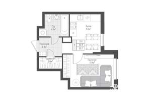 1-к квартира, вторичка, 31м2, 2/10 этаж