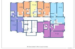 2-к квартира, вторичка, 55м2, 10/15 этаж