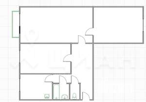 3-к квартира, вторичка, 60м2, 4/5 этаж