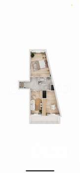 2-к квартира, вторичка, 61м2, 3/15 этаж