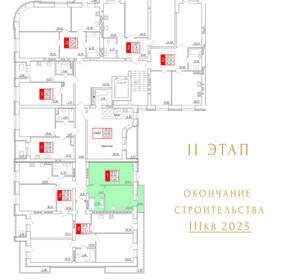 1-к квартира, вторичка, 42м2, 6/9 этаж