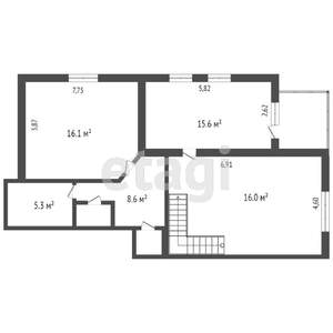 2-к квартира, вторичка, 69м2, 4/5 этаж
