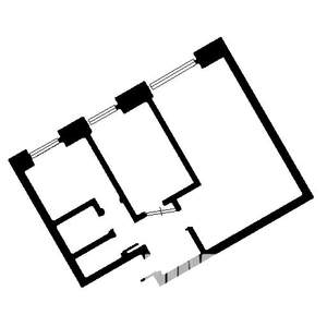 2-к квартира, вторичка, 52м2, 2/5 этаж