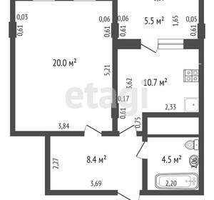 1-к квартира, вторичка, 45м2, 7/10 этаж