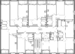 1-к квартира, строящийся дом, 47м2, 8/10 этаж