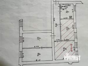 4-к квартира, вторичка, 83м2, 4/4 этаж