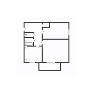 2-к квартира, вторичка, 41м2, 5/5 этаж