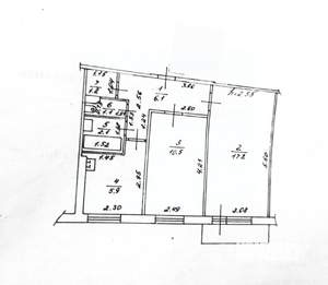 2-к квартира, вторичка, 44м2, 2/5 этаж
