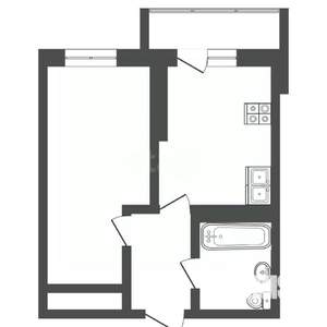 1-к квартира, вторичка, 32м2, 15/17 этаж