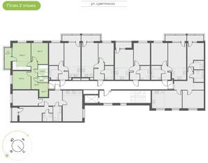 2-к квартира, вторичка, 60м2, 2/10 этаж