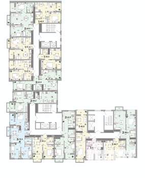 3-к квартира, вторичка, 73м2, 8/12 этаж