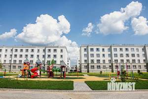 1-к квартира, строящийся дом, 42м2, 1/4 этаж