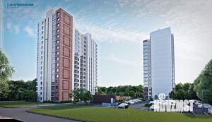 1-к квартира, сданный дом, 52м2, 16/16 этаж