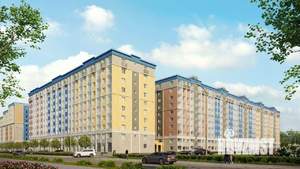 1-к квартира, строящийся дом, 49м2, 7/10 этаж