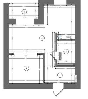 1-к квартира, вторичка, 43м2, 10/10 этаж